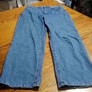 COTTON ON Jeans Mens 6 Denim LOOSE STRAIGHT Pants Preowned BLUE Summer Winter